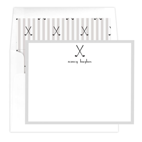 Golf Flat Note Cards